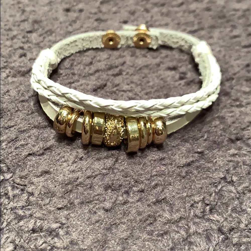 White bracelet